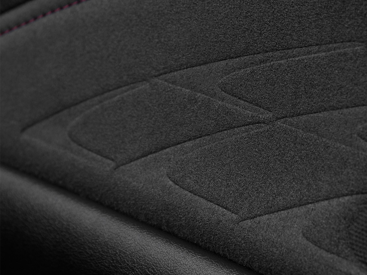 Close up of the Lexus RX leather-free interior